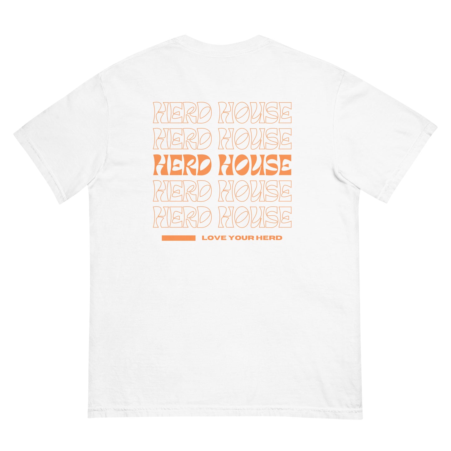 Herd House comfort colors T-shirt made from 100% cotton with a classic unisex fit