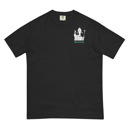 Herd House comfort colors black T-shirt made from 100% cotton with a classic unisex fit