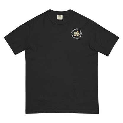Herd House comfort colors black T-shirt made from 100% cotton with a classic unisex fit