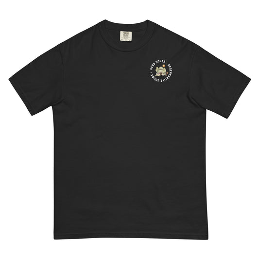 Herd House comfort colors black T-shirt made from 100% cotton with a classic unisex fit