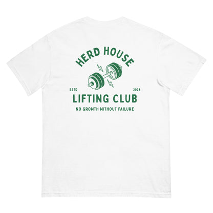 Herd House comfort colors white T-shirt made from 100% cotton with a classic unisex fit