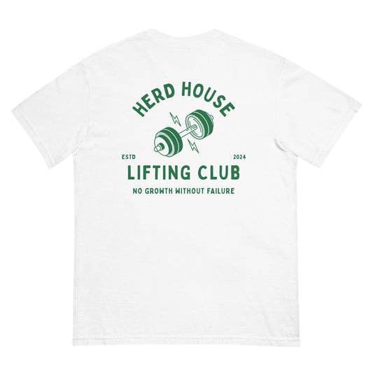 Herd House comfort colors white T-shirt made from 100% cotton with a classic unisex fit