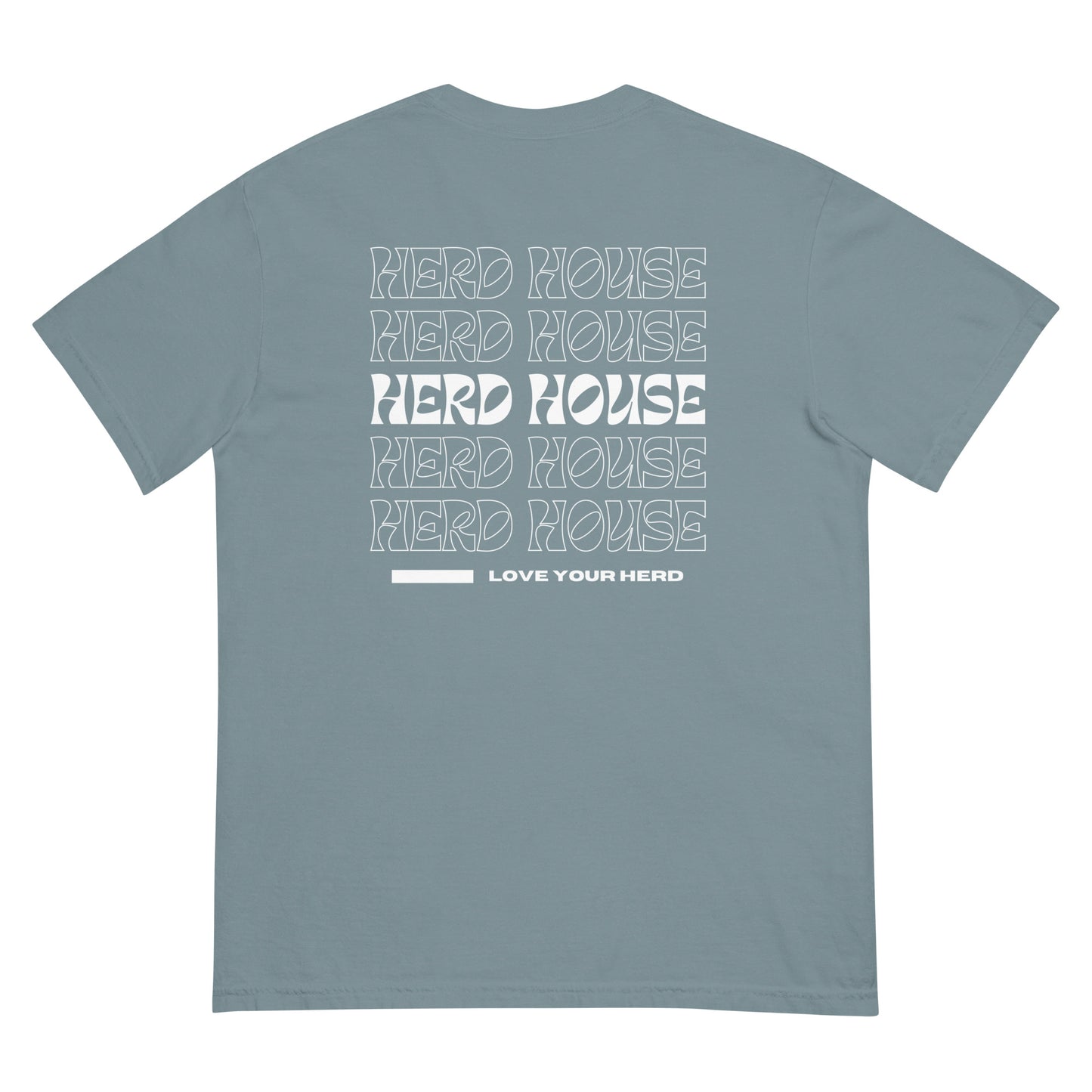 Herd House comfort colors T-shirt made from 100% cotton with a classic unisex fit