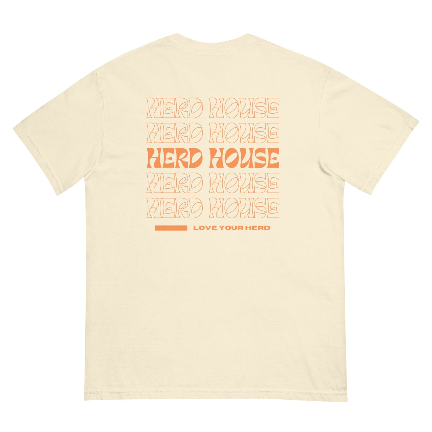 Herd House comfort colors T-shirt made from 100% cotton with a classic unisex fit