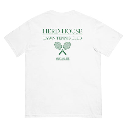Herd House comfort colors white T-shirt made from 100% cotton with a classic unisex fit