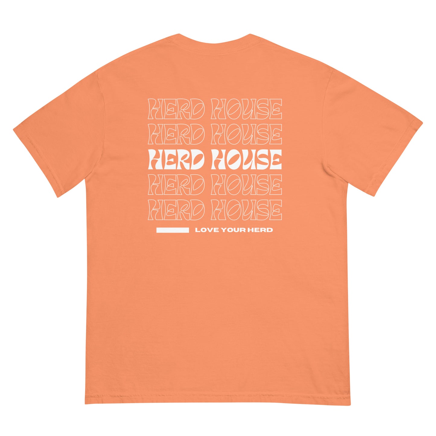 Herd House comfort colors T-shirt made from 100% cotton with a classic unisex fit